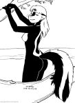  anthro breasts edit female fur hair kelly_o&#039;dor mammal nude nude_edit pinup pose skunk solo tegerio zandar&#039;s_saga 