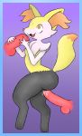  absurd_res animal_genitalia animal_penis anthro braixen canine canine_penis disembodied_penis erection female female_focus fizwack fur group group_sex hi_res knot male male/female male_penetrating mammal nintendo penetration penis pok&eacute;mon pok&eacute;mon_(species) pussy saliva saliva_string sex simple_background solo_focus threesome vaginal vaginal_penetration video_games white_fur 