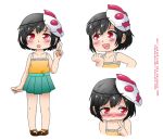  child gal_gun gal_gun_double_peace maya vermelhatan 