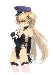  ass_visible_through_thighs bangs bare_hips bare_shoulders bell bell_choker black_choker black_gloves black_leotard blonde_hair blue_eyes blush breasts bunny_tail bunnysuit cameltoe choker commentary covered_navel cow_bell cropped_legs earrings elbow_gloves english_commentary eyebrows_visible_through_hair food girls_frontline gloves groin hair_between_eyes hair_ribbon hat highleg highleg_leotard hips holding holding_food jewelry leotard lock long_hair multiple_earrings olys open_mouth oversized_breast_cup padlock padlocked_collar popsicle ribbon shiny shiny_clothes shiny_skin simple_background skin_tight skindentation skinny small_breasts solo sparkle standing strapless strapless_leotard super_shorty_(girls_frontline) tail thigh_gap thighhighs twitter_username two_side_up very_long_hair white_background white_legwear wrist_cuffs 
