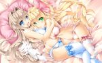  bra garter kamiya_tomoe neko pantsu thighhighs wallpaper 