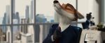  2017 anthro black_nose canine clothing dog eyes_closed fox fur male mammal necktie orange_fur restaurant suit swish whiskers white_fur 