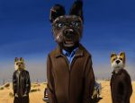  anthro black_nose blue_eyes boss_(isle_of_dogs) canine car chief_(isle_of_dogs) clothed clothing dog eyewear fangs fully_clothed glasses group isle_of_dogs mammal open_mouth rex_(isle_of_dogs) sky standing swish vehicle 