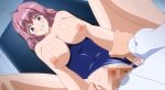  1girl animated animated_gif ass gakuen_de_jikan_yo_tomare hypnosis mind_control rape school_swimsuit sex swimsuit tears vaginal 