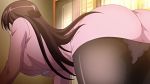  10s 1girl animated animated_gif ass brown_hair hyoudou_ibuki_-kanpeki_ibuki_kaichou_ga_kousoku_do_m!?_na_wake- long_hair panties poro underwear 