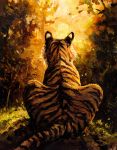  2014 feline feral fur kenket mammal solo striped_fur striped_tail stripes tiger whiskers 