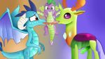  bisexual changeling dragon fellatio female friendship_is_magic group group_sex jbond male multi_penis my_little_pony nude oral penis princess_ember_(mlp) sex spike_(mlp) thorax thorax_(mlp) young 