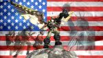  3d_(artwork) 4th_of_july anthro avian battleborn beak benedict_(battleborn) bird clothed clothing digital_media_(artwork) feathered_wings feathers gun hair hawk holding_object holding_weapon male military not_furry ranged_weapon sculpture soldier sowat-blend standing stars_and_stripes statue statue_of_liberty uniform united_states_of_america video_games weapon wings 