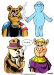  bunsen_honeydew comedian cosplay doctor_manhattan fozzie_bear gonzo link_hearthrob muppets ozymandias rorschach watchmen 