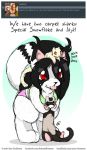  2018 anthro black_eyes black_fur black_hair brown_fur cat clothed clothing dialogue english_text feline female feral ferret fully_clothed fur group hair kemono mammal mustelid o-kemono panties pussycat red_eyes tan_fur text tongue tongue_out underwear white_fur 