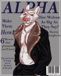  boston canine dire_wolf fan_character fashion magazine male mammal scapewolf wolf 