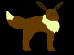  2018 ambiguous_gender black_background drawing eevee furryluigididit6560 ms_paint nintendo pok&eacute;mon pok&eacute;mon_(species) representation simple_background solo video_games 