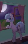  2017 9volt anatomically_correct anatomically_correct_pussy animal_genitalia animal_pussy anus blue_eyes blue_hair butt clitoral_winking clitoris coco_pommel_(mlp) curtains cutie_mark dark dock earth_pony equine equine_pussy eyebrows eyebrows_visible_through_hair eyelashes female feral flower flower_in_hair friendship_is_magic hair hooves horse inside leaning leaning_forward looking_at_viewer looking_back mammal moon my_little_pony night nude plant pony portrait puffy_anus pussy pussy_juice rear_view shadow short_hair sky smile solo standing star starry_sky window 