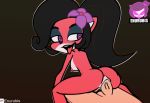  &lt;3 &lt;3_eyes 2018 alternate_color animated anthro anus areola bandicoot black_background black_hair black_nose breasts butt coco_bandicoot crash_bandicoot_(series) duo enurubis evil_coco female flower flower_in_hair hair long_hair looking_back male male/female mammal marsupial nipples nude open_mouth open_smile penis plant purple_eyes pussy pussy_juice simple_background smile tongue tongue_out video_games 