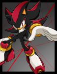  anthro clothing gloves hedgehog male mammal sasisage shadow_the_hedgehog solo sonic_(series) video_games 