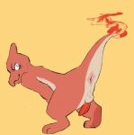  charmeleon fire male nintendo penis pok&eacute;mon pok&eacute;mon_(species) sapphicespeons solo video_games 