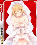  1girl breasts bride card_(hr) card_(red) card_(red-all) card_(red-hr) female sakuranbo taimanin_asagi_battle_arena taimanin_asagi_battle_arena_all_card_gallery 