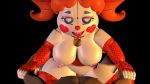  2018 3d_(artwork) animatronic baby_(fnafsl) big_breasts breasts butt collar digital_media_(artwork) duo female five_nights_at_freddy&#039;s hair hi_res human human_on_humanoid humanoid machine male male/female mammal not_furry penis robot sex sister_location solo_focus source_filmmaker unknown_artist video_games 