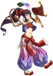  alternate_costume blush bow bracelet breasts carpet earrings full_body hair_bow jewelry long_hair nakoruru official_art ogura_eisuke red_bow samurai_spirits see-through small_breasts snk snk_heroines:_tag_team_frenzy solo the_king_of_fighters 