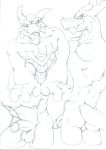  2018 abs anthro anthrofied back_muscles backsack balls bedroom_eyes big_hands biped bulge bust_portrait butt butt_shot chest_markings clothed clothing collarbone crotch_shot digimon digimon_(species) digimorph exveemon fan_character front_view full-length_portrait glans greyscale half-closed_eyes half-erect hi_res hopelesshighschool horn humanoid_hands humanoid_penis kneeling looking_at_viewer looking_away male markings monochrome multiple_poses muscular muscular_male muscular_thighs nipples nude open_mouth open_smile pecs pencil_(artwork) penis perineum portrait pose principal_exveemon rear_view reptile scalie seductive side_view simple_background slo smile snout solo spikes standing thong topless torso_shot traditional_media_(artwork) white_background 