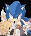  anthro bdsm bondage bound canine crying duo forced forced_orgasm fox gay green_eyes handjob hedgehog interspecies male mammal miles_prower penis precum purplekecleon rape rape_face rope sega sex sonic_(series) sonic_team sonic_the_hedgehog tails tape tears 