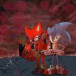  anthro building digital_media_(artwork) fire gadget_the_wolf invalid_color invalid_tag male sonic_(series) sonic_forces sonic_the_hedgehog video_games 