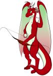  anthro claws dragon female freya_(youmadsin) horn scalie smile solo wings youmadsin 
