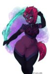 2018 5_fingers absurd_res alpha_channel anthro areola armor armwear arnachy bottomless breasts broken_horn clothed clothing collar ear_piercing elbow_gloves equine erect_nipples exposed_breasts eye_scar eyebrows eyelashes female fishnet gloves hair hi_res horn legwear mammal my_little_pony my_little_pony_the_movie navel nipples piercing pink_hair portrait pose pussy scar short_hair simple_background solo standing stockings teal_eyes teeth tempest_shadow_(mlp) text thick_thighs thigh_highs three-quarter_portrait translucent transparent_clothing unicorn url 