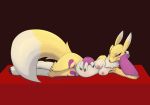  breasts digimon female nude pregnant renamon sabrotiger solo 