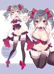  kanzaki_ranko manle nipples the_idolm@ster the_idolm@ster_cinderella_girls thighhighs 