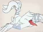  blue_eyes butt coffeefly dragon knot legendary_pok&eacute;mon male nintendo penis pok&eacute;mon pok&eacute;mon_(species) reshiram slit solo tapering_penis video_games white_dragon 