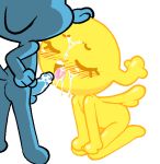  cartoon_network cat cum cum_on_face feline gumball_watterson male mammal open_mouth penis penny_fitzgerald the_amazing_world_of_gumball tongue young 