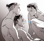  3boys connor_(detroit) detroit:_become_human group_sex male male_focus monochrome multiple_boys sex tagme threesome yaoi 