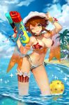  bikini gun romance_sangoku swimsuits tagme 