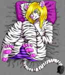  clothing feet feline girly hardcorecandystore invalid_color male mammal nyland panties paws stripes tiger underwear white_tiger 
