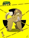  anthro blaketheflareon breasts brown_fur canine crossgender digital_media_(artwork) dog dukey female fur johnny_test_(series) looking_at_viewer mammal nude signature 