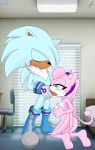  2018 anthro bedroom blush breast_groping breasts butt cat chest_fur chibi-jen-hen crystal_cat days_(youtube_series) fan_character feline fellatio female ice_the_porcupine icetp100 idw_sonic_comics interspecies jewel_carriers male mammal nude open_mouth oral penis porcupine principality rodent sex smile sonic_(series) 