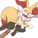  barely_visible_genitalia blush braixen cum cum_on_body disembodied_penis erection fangs female forced looking_at_viewer lying male nintendo nude on_back open_mouth penis pok&eacute;mon pok&eacute;mon_(species) pussy rape red_eyes simple_background solo_focus subtle_pussy sweat tears uncensored video_games white_background youjomodoki 