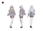  akanesasu_shoujo character_design heels mia_silverstone seifuku tagme thighhighs 