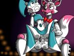  animatronic anthro canine clothed clothing digital_media_(artwork) duo female five_nights_at_freddy&#039;s fox foxy funtime_foxy_(fnafsl) hyperflannel inside invalid_tag jenny jenny_wakeman machine male mammal my_life_as_a_teenage_robot nick nickelodeon nude robot scott_cawthon sitting skimpy toony video_games 