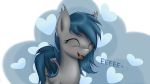  &lt;3 2013 bat_pony bat_wings blue_hair blush cute cutie_mark dialogue equine eyelashes eyes_closed fan_character fangs female feral hair happy hi_res mammal membranous_wings my_little_pony nude open_mouth open_smile portrait simple_background smile solo speck text tongue wings xn-dragon 