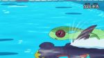  animated_gif flygon garchomp gen_3_pokemon gen_4_pokemon no_humans pokemon pokemon_(anime) pokemon_(creature) pokemon_sm_(anime) pool racing screencap swimming wings 