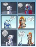  anthro braviary comic english_text female group male mienshao nintendo pok&eacute;mon pok&eacute;mon_(species) pok&eacute;mon_mystery_dungeon pyroar racingwolf_(artist) squirtle text video_games 