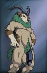  2018 anthro anthrofied balls belly biceps big_balls big_penis biped body_hair caprine corrsk crosshatching digital_media_(artwork) flaccid fur goat gogoat happy_trail hi_res horn huge_balls huge_penis humanoid_penis male mammal musclegut muscular muscular_male nintendo nude pecs penis pok&eacute;mon pok&eacute;mon_(species) pok&eacute;morph pubes simple_background smile solo standing video_games 