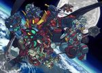  aburaya_tonbi chibi giant_robo gundam layzner overman_king_gainer shin_getter_robo super_robot_wars turn_a_gundam zambot_3 