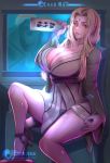  1girl breasts cleavage huge_breasts large_breasts mature_woman naruto naruto_(series) nipples tsunade 