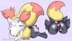  anal anal_beads anal_penetration anthro anus blue-rum blush braixen butt canine female fur inner_ear_fluff mammal nintendo paws penetration pok&eacute;ball pok&eacute;mon pok&eacute;mon_(species) pussy sex_toy signature smile solo tongue video_games 