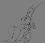  2017 abdominal_bulge ambiguous_penetration anthro anthro_on_anthro arched_back arm_grab bat bottomless breasts clothed clothing deep_penetration dickgirl dickgirl/dickgirl dickgirl_domination dickgirl_penetrating duo dusk_(tabuley) equine eyes_closed from_behind_position fruit_bat grey_background gwen_(zaggatar) hooves horn intersex intersex/intersex intersex_penetrating interspecies kissing larger_dickgirl larger_intersex mammal monochrome penetration precum sex simple_background size_difference sketch smaller_dickgirl smaller_intersex submissive_dickgirl tabuley unicorn unicorn_horn 