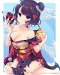  cleavage fate/grand_order katsushika_hokusai_(fate/grand_order) tagme yukina_(black0312) 