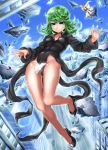  heels hikari_(komitiookami) one_punch_man saitama tatsumaki_(one_punch_man) 